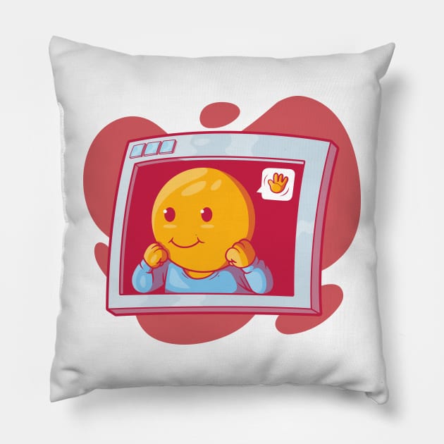 ChatBox! Pillow by pedrorsfernandes