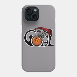 Straight to Goal BasketBall Tee Phone Case