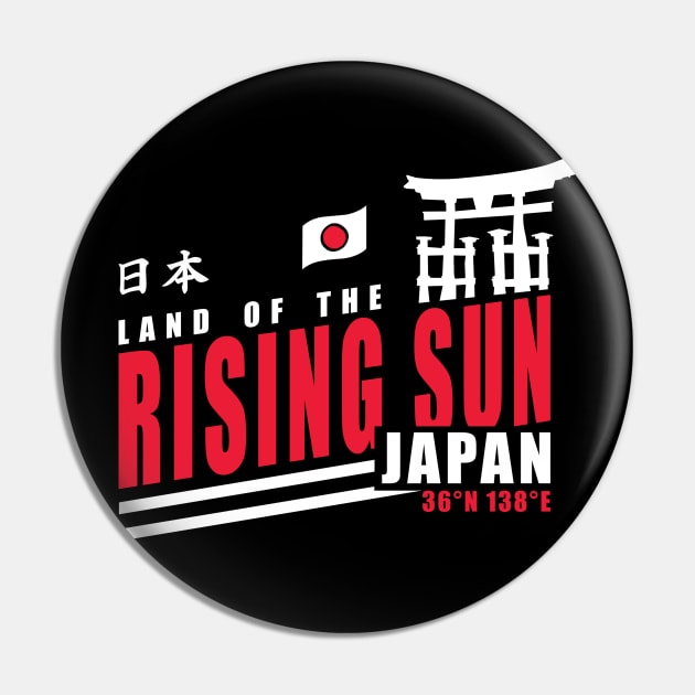 The Rising Sun Pin by siddick49