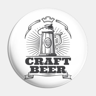 Craft Beer handmade beer Pin