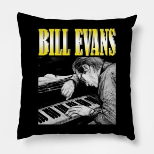 Bill Jazz Evans 5 Pillow