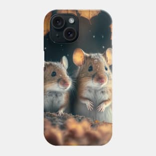 a Couple of cute mouses Phone Case