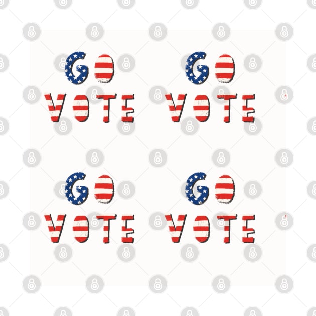 Go Vote by Sandra Hutter Designs