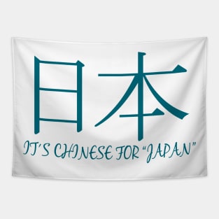 It's Chinese for Japan Tapestry