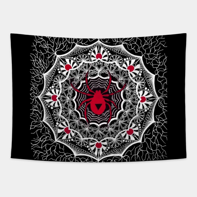 The Spider Arachne - Sunweaver Tapestry by Sunweaver