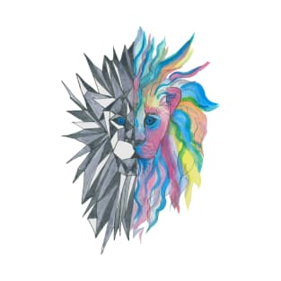 Watercolor Lion T-Shirt