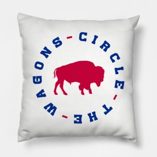 Circle The Wagons Pillow