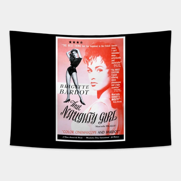 That Naughty Girl Tapestry by Scum & Villainy