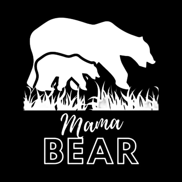 Mama Bear and Cub Mom Love by Sams Design Room