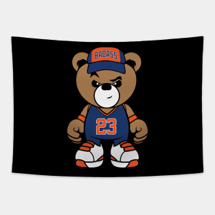 basketball teddy bear Tapestry