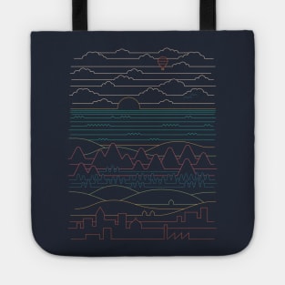 Linear Landscape Tote