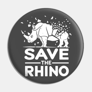 Save The Rhino Day – May Pin