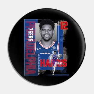 Philadelphia 76ers Tobias Harris 12 Pin