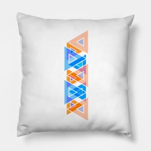 Abstract Triangle Pattern Pillow