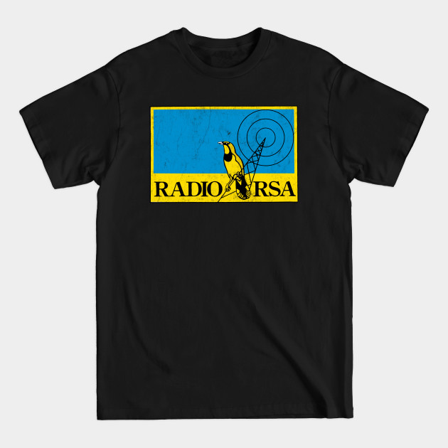 Radio RSA / Defunct 1980s Radio Station - Radio - T-Shirt