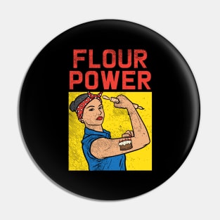 Flour Power Pin