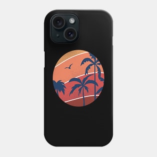 Orange sky Phone Case