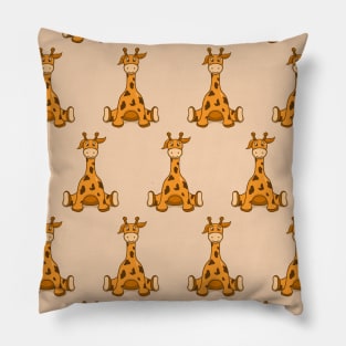 Happy giraffes Pillow