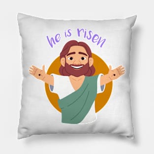 He is Risen - Easter Celebration Pillow