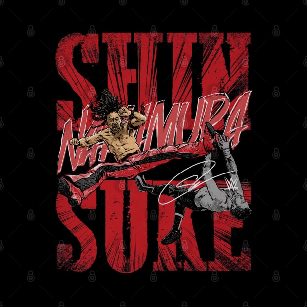 Shinsuke Nakamura Kick by MunMun_Design