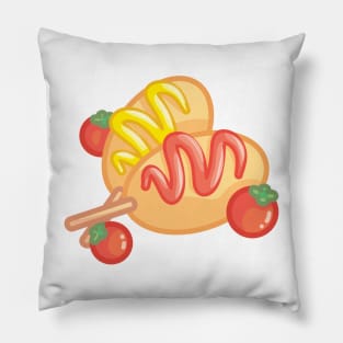 Mini Corndogs Pillow