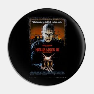 Hellraiser Iii- Hell On Earth 75 Pin