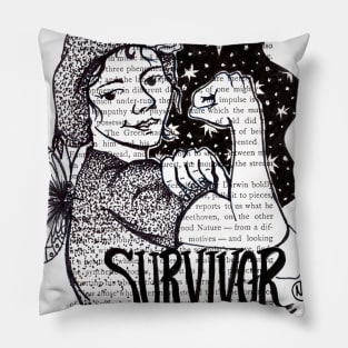 I Support a Survivor Pillow