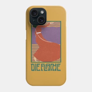 Die Flache Dancing Girl Retro Vintage Poster Phone Case