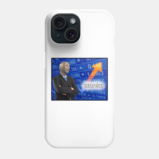 STONKS Meme Phone Case by BrandyRay