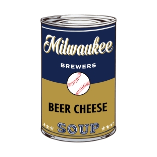 Milwaukee Brewers Soup Can T-Shirt