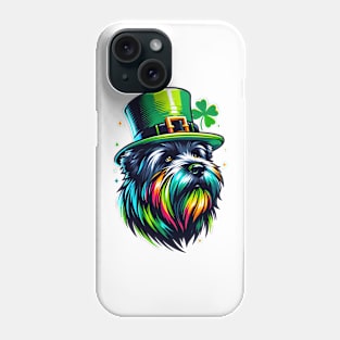 Bouvier des Flandres in Saint Patrick's Day Spirit Phone Case