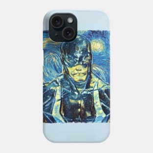 Black bolt Van Gogh Style Phone Case