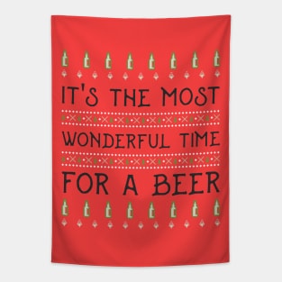 it's the most wonderful time for a beer Tapestry