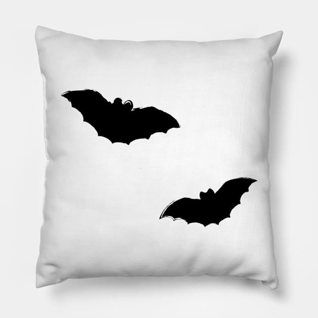 Bats Pillow by CraftCloud