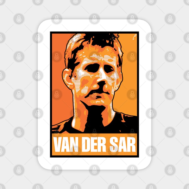 van der Sar - NETHERLANDS Magnet by DAFTFISH