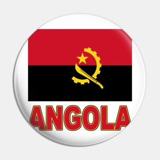 The Pride of Angola - Angolan National Flag Design Pin