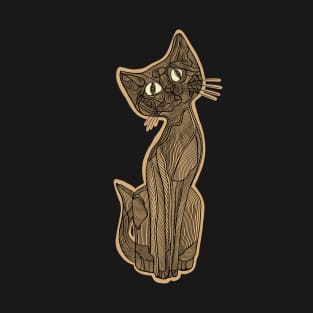 Cute cat drawing T-Shirt