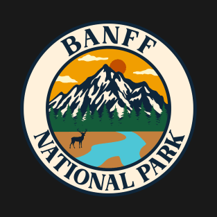 Banff National Park-Vintage T-Shirt