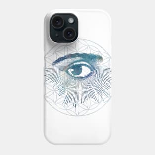Flower of Life - Eye of the Believer Phone Case