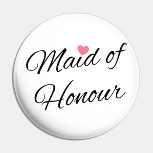 maid of honour Pin