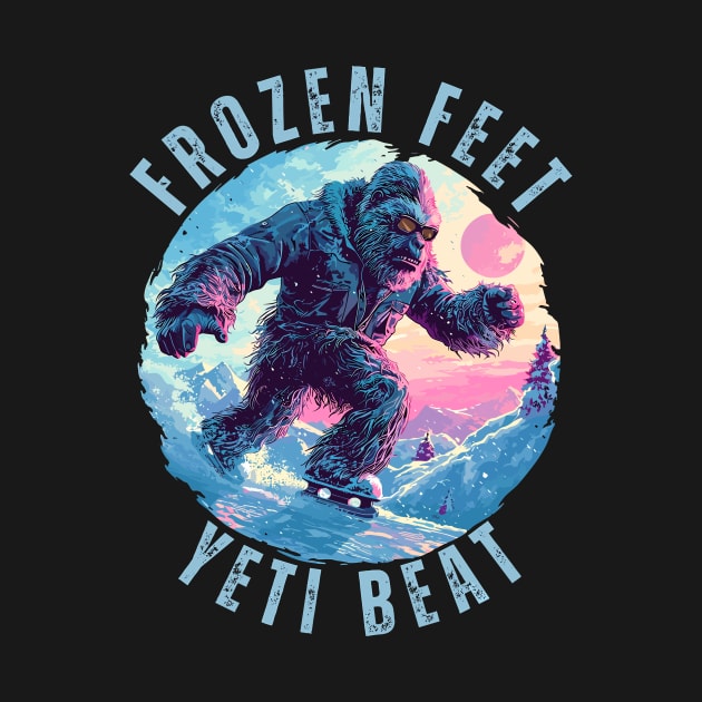 Frozen Feet Yeti Beat by BrushedbyRain