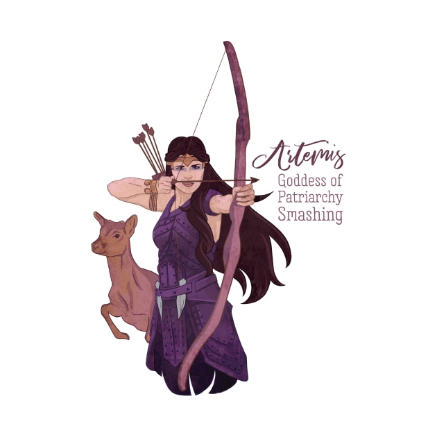 Artemis, Goddess of Patriarchy Smashing by polliadesign