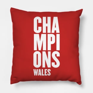 Wales Six Nations Rugby Union Champions Pillow