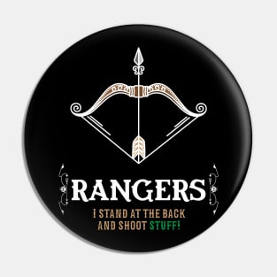 RPG Definition of Rangers Pin