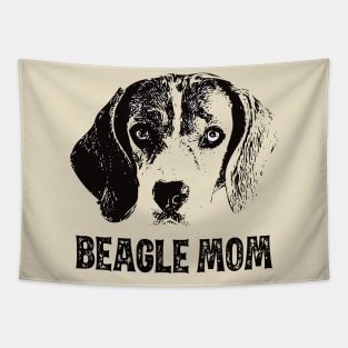 Beagle Mom - Beagle Dog Mom Tapestry