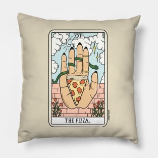 PIZZA READING (LIGHT) Pillow