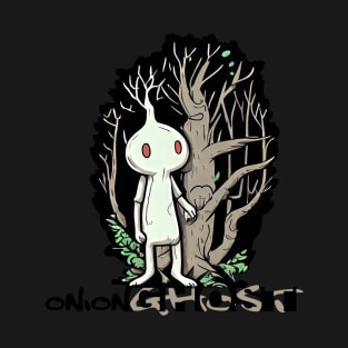 Onion Ghost | Japan Kodama Spirit Ghost that inhabits Onions T-Shirt