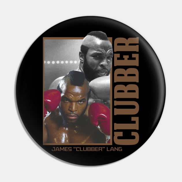 Clubber Lang Retro Boxer Pin by nikalassjanovic