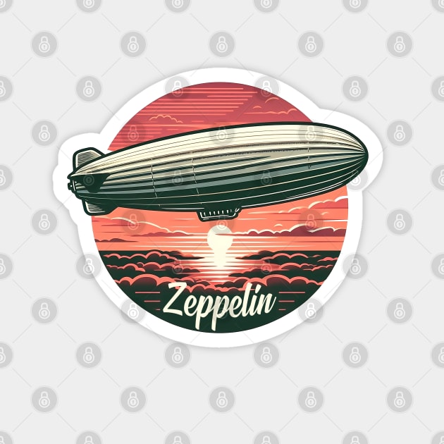 Zeppelin Magnet by 3coo