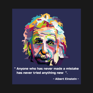 Best quotes from einstein in WPAP T-Shirt